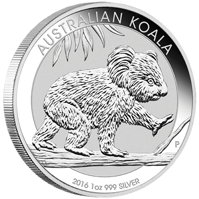 2016 1oz Silver KOALA - Click Image to Close